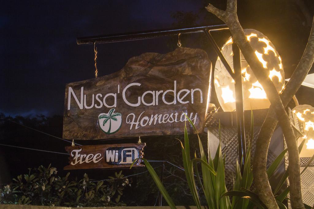 Nusa Garden Homestay Нуса-Лембонган Экстерьер фото